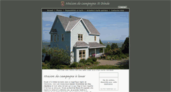 Desktop Screenshot of maisondecampagne.com