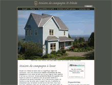 Tablet Screenshot of maisondecampagne.com